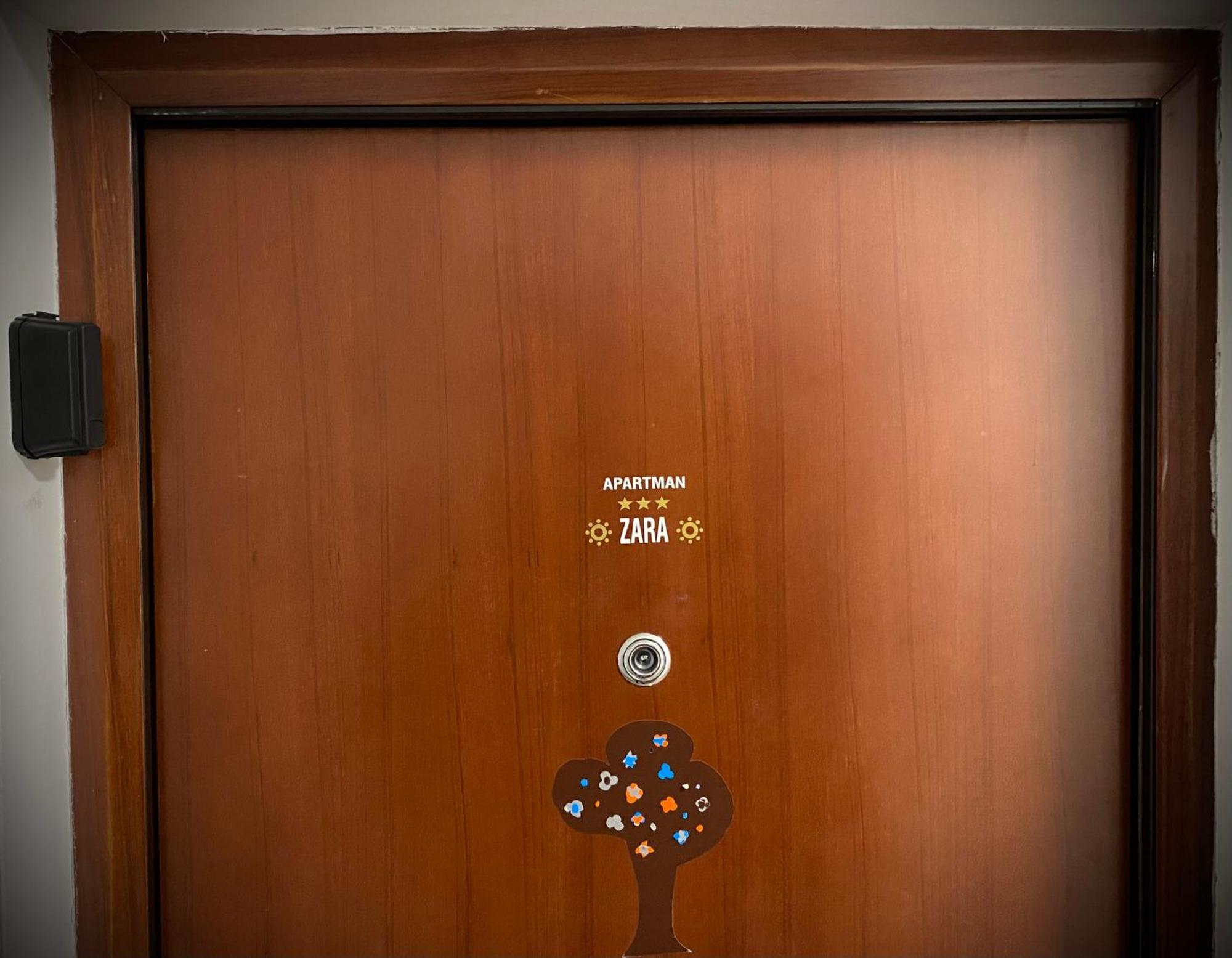 Apartman “Zara” Zagreb Exteriör bild